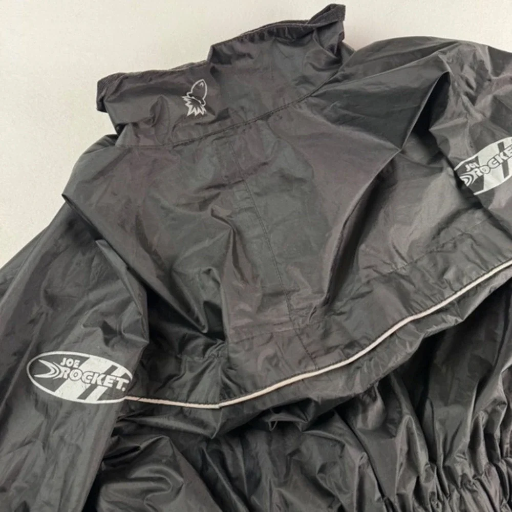 Joe Rocket RS-2 Motorcycle Rain Jacket -‎ Black/Yellow